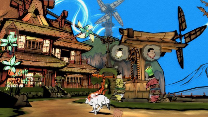 Illustration for article titled Slow down for Okami, a game about a dog goddess who feeds squirrels for points